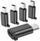 Adattatore mini USB, adattatore da USB-C a Mini-USB, tipo C femmina a mini USB 2.0 maschio, supporta ricarica e sincronizzazione dati per ricevitore GPS, fotocamera digitale, dash cam,