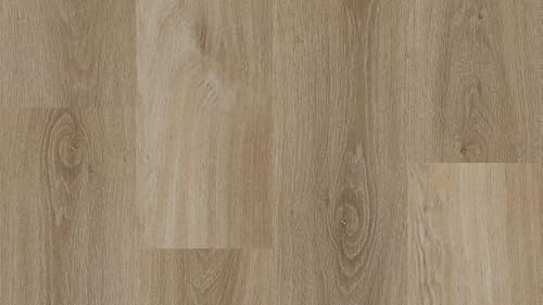 VERMONT Klick-Vinylboden Eiche 4mm, 100% wasserdicht, pflegeleicht, ideal für Kinderzimmer, 2,196 m²/Paket, ohne Dehnungsfugen, langlebig.