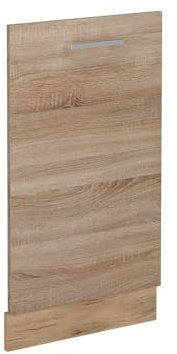 Vicco Tapa del lavavajillas R-Line, Sonoma, 45 cm sin encimera