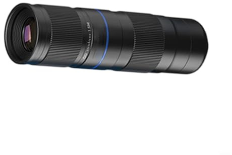 Glomc 1-Pack 5-10X Zoom All-Metal Telephoto Lens For Smartphone, Aviation Aluminum Body With Multi-Coated Optics For Concerts And Ball Games, Black
