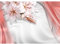 Runa Art Fototapeten 396 x 280 cm Blumen Lilien - Vlies Wanddekoration Wohnzimmer Schlafzimmer - Deutsche Manufaktur - Grau Rot 9358012c
