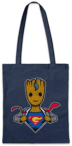 Urban Backwoods Super Groot Hipster Bag Beutel Stofftasche Einkaufstasche
