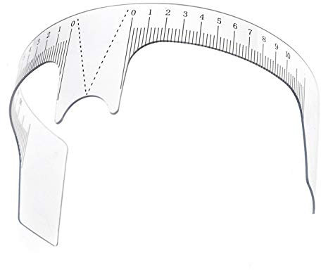 Create idea Augenbrauen Muster DIY Schablonen wiederverwendbares Tätowierungs Microblading Makeup Werkzeug