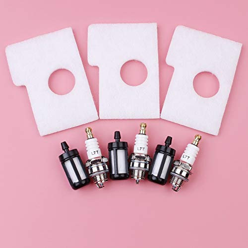 Filtro de aire Filtro de combustible Kit de bujías para Stihl MS180 MS170 018 017 MS 180 170 Repuestos de motosierra