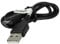 vhbw Micro USB Cable for Panasonic HC-V180, HC-V210, HC-V250, HC-V260, HC-V270 Camera, Black, 30 cm