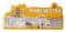 British Union Jack London Sights City Fridge Magnet Manchester Birmingham Newcastle Liverpool (Manchester Skyline Long Epoxy)