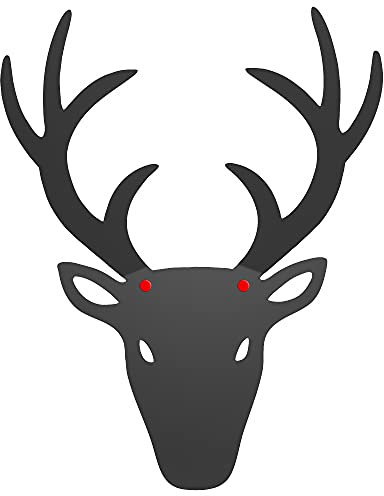 Designimdorf Garderobenhaken Schwarzwald Hirsch