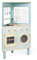 Janod - Cocina de Madera Trío - Compacta 3 Caras - Juguete Imitación Cocina y Vajilla - Estilo Retro - 5 Utensilios de Metal - Pintura al Agua - A partir de 3 Años, J06546