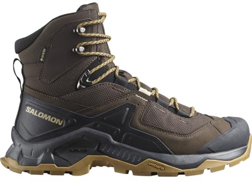 Salomon Herren Shoes Quest Element GTX Bootsschuh, Köstliches Black Dull Gold, 40 2/3 EU