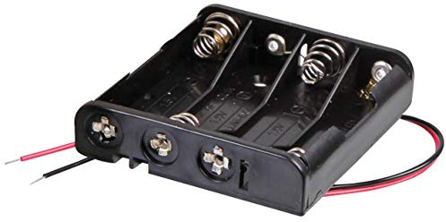 Support de batterie, 4 x AAA, câble de câble, supports de piles et accessoires de batterie, Qté.1 | MP006847