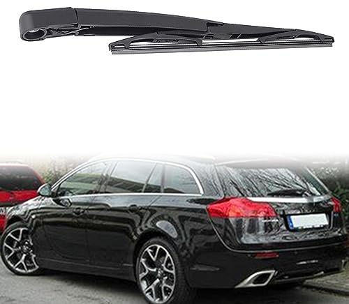 Heckwischerarm Heckscheibenwischer für opel insignia sports tourer b 2017-2023, Hinterer Scheibenwischerarm und Blatt Set Gummi Reinigungsfenster Ersatzteile