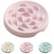 Slow Feeder Cat Bowl,Melamine Fun Interactive Feeder Bloat Stop Puzzle Cat Bowl Preventing Feeder Anti Gulping Healthy Eating Diet Pet Dog Slow Feeding Bowls Against Bloat, Indigestion and Obesity