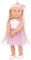Our Generation – 46 cm Puppe – Violette Augen und Haare mit Strähnchen – Puppenkleidung mit Regenbogenmotiv – Rollenspiel – Spielzeug für Kinder ab 3 Jahren – Iris