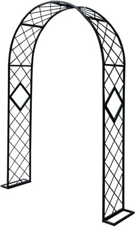 Arco per Piante Rampicanti Arco per Rose in Metallo Durevole Arco di Nozze Padiglioni Reticolo 140x230cm 180x230cm 220x230cm 260x230cm 300x230cm(W300xH230xD40cm/9.8x7.5x1.3ft)