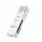 FROVOL Lector de tarjetas USB 3.0 a TF Adaptador de lectura de tarjetas de memoria de alta velocidad 2 en PC 1 lector para CF/TF/SD accesorios de tarjetas de teléfono