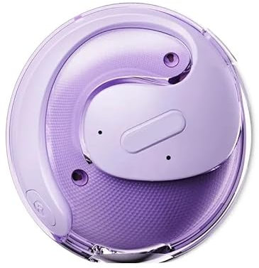 GAREGEAR X15 Pro True Wireless Earphones – BT 5.1, Touch Control, Mic, 250mAh Case (Purple)