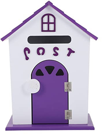 Yardenfun Stilvoller Briefkasten Zur Wandmontage Schul-vorschlagskasten Dekorative Postfunktion Sicherer Schulbriefkasten