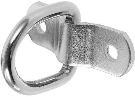 TOKIDNY D-Ring Zurröse D-Ring Anhänger Zubehör Multifunktionale Tie down Für LKW Und Trailer Robuste Ladungssicherung Installieren Hochwertiges Eisenmaterial