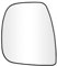 SENZEAL Verre de Rétroviseur Remplacement pour Citroën Berlingo Peugeot Partner 2012-2023 Chauffant Retroviseur Extérieur (Gauche)