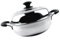 Olla de Menos Acero Profesional de Alta Eficiencia Engrosada de una Sola Capa Menos Olla de Acero para Cocina de Inducción 34 Cm 13,4 Pulgadas (Acero inoxidable 4)