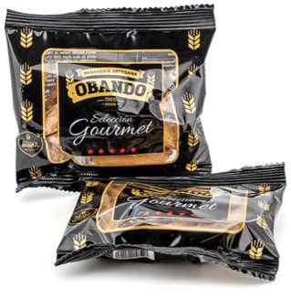 Picos Camperos de Utrera, Sevilla - Seleccion Gourmet Con Masa Madre | Obando - Panaderia Artesana, 5 Pack x 20 Gr - Picos Gourmet Rusticos, Piquitos Artesanos