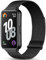 CHANRASI Metallo Cinturino Compatibile con Cinturini Huawei Band 10/9/8 Donna,Cinturino Doppie Magnetiche per Huawei Band 10/9/8 Nero