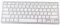 WOHPNLE Kleine drahtlose Tastatur, 78 Tasten Ultra Thin Compact Keyboard Tragbares ergonomisch bequem für Laptop oder Computer -PC, Tablet (japanisch)