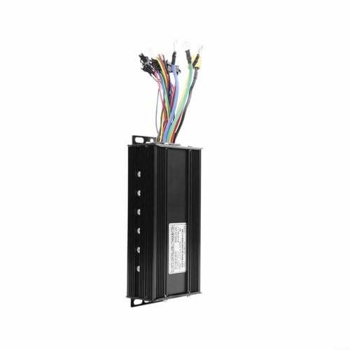 Emiif Bürstenlose Motorsteuerung, 48V 52V 60V 72V 40A Elektrofahrräder Bürstenlose Geschwindigkeit Motor Controller 1500W 2000W Intelligente 3-Mode Sinuswelle