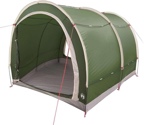 vidaXL Bike Storage Tent with Roof Green 256 x 222 x 182 cm, Garden and Terrace, Modern Waterproof Shelter, Durable Outdoor Canopy, Versatile Tent for Bike Storage and Camping Gear