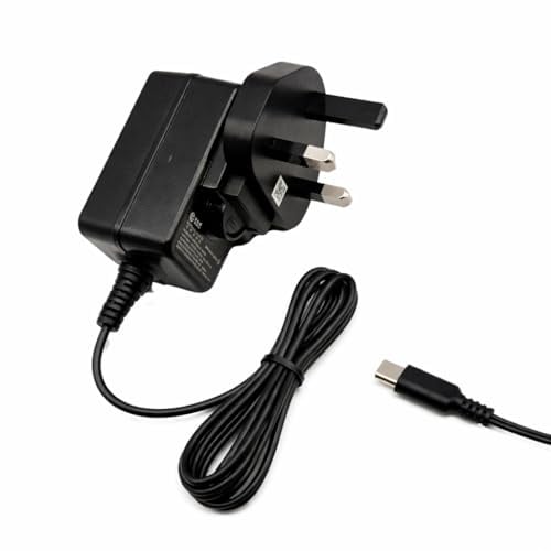 USB Type C Charger compatible with Voom Rechargeable Pen Bar Kit, 5V 2A Power Adaptor, 150cm Cable, 240V Input