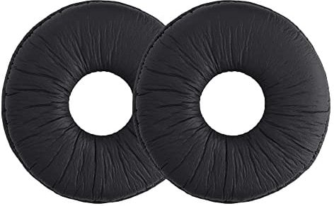 kwmobile 2X Ohrpolster kompatibel mit Technics RP DJ1200 / DJ1210 Polster - Kopfhörer Polster aus Kunstleder für Over Ear Headphones
