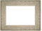 Barockrahmen 577 AVO weiß, HxB 34x100 mm, Leerrahmen, 70x100 cm