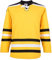 Ealer H900 Serie Eishockey-Trikot – Jungen und Mädchen – Erwachsene, Jugendliche, Junior - Gelb - Groß