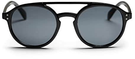 CHPO Unisex Helsinki Sonnenbrille, Schwarz, 49
