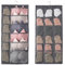 2 Stück Schrank-Organizer zum Aufhängen, Kleiderschrank Organizer Hängend, Hängeaufbewahrung Organizer, für Bewahren Sie Unterwäsche, Socken und Kleidung Auf(Grau)
