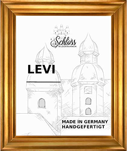Schloss Bilderrahmen Levi 80 x 120 cm, doré vintage.