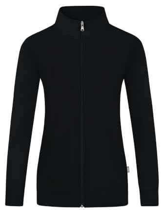 JAKO Corporate Teamwear Sweatjacke Doubletex – Strapazierfähige Arbeitsjacke für Damen, Industriewäsche geeignet, Vortex-Technologie