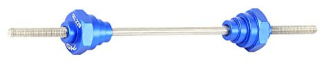 SM SunniMix Fahrrad Laufrad Zentrierständer Steckachsen-Adapter, 20cm aus aus Fahrradnabe Reparaturwerkzeug Pass-Through Pin Adapter, Arbeitet mit