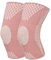 lenpestia Ginocchiera sportiva da donna, per sport, corsa, artrite, dolore al ginocchio, lesioni alla rotula, 1 paio di rosa (S)