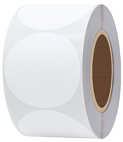 Hylabelest Etiketten Thermodirekt Versandaufkleber 50mm abkurzend heiß Thermo-Etikett für Barcode adresse transportiert die wärme (Weiß)
