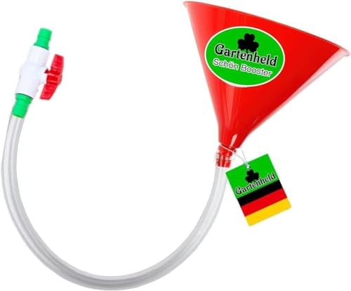 Gartenheld© Schön Booster Bière Entonnoir Boisson Beerpong Jeu à boire - Fait Tout Belle Fête Toboggan à bière Saufen Jeu Chute de bière