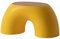 Harilla Einfacher Halbring, Regenbogen, Kleine, Heim Innenstuhl, Kinderhocker, Fußteil, Möbelhocker, Spielzeug, Kinderzimmer, Kinderstühle für Kinderzimm, Gelb