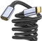 Txtcu USB C Extension Cable 2M, [USB 3.2/10Gbps] Nylon USB Type C Male to Female Extender Cord 100W Fast Charge Data Transfer 4K@60Hz Video Display Lead for MacBook/iPad Pro,Hub,Galaxy S23/S22 Ultra