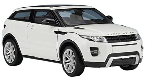 RCESSD Modelle sammeln 1:24 Für Land Rover Range Rover Evoque SUV Alloy Replica Car Druckguss-Fertigmodellauto Modell aus Druckguss (Farbe : Weiß)