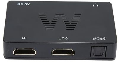 Extracteur de Son HDMI, Sortie SPDIF 3,5 Mm, Prend en Pass 2.0CH 5.1CH, DTS-HD, Dolby-trueHD, LPM7.1, DTS, Dolby-ACS/DTS
