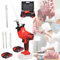 DRUXTO Portable Electric Bone Saw with 2 batteries, 36V 0-3000RPM Stainless Steel 15CM Saw Blade Cordless Reciprocating Saw LED lighting for Wood, Trees, Metal, PVC Pipe Cutting