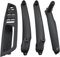 KAMNIK Auto Türgriff Für BMW E70 E71 X5 X6 (LHD),Auto Innen Tür Links Rechts Griff Abdeckung Trim Auto Innen Türgriff,D/Black 4 Pcs.