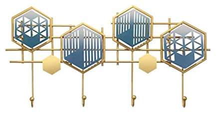 Garderobenhaken Kleiderhaken Nordic Kreative Kleiderhaken Geldbörse Haken Mode Eisen Wand Kleiderständer Kleiderschlüssel Aufhänger Macht Zuhause Wandbehang Dekoration Garderobenleiste Wandgarderobe (