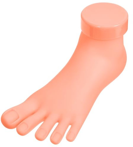 Ipetboom Modèle Pied Nail Art Entraînement Professionnel Pratique Ongles Pédicure Flexible Texture Réaliste Outil Formation Manucure Et Léger Pour Apprentis