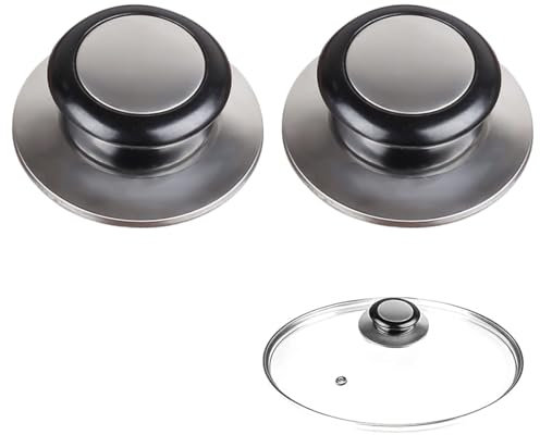 2 Pcs Perilla Para Tapa De Cacerola, Pomo Tapa Cacerola, Tapas Para Sartenes Y Ollas, Pomos Tapa Cazuela Anti Calor, Para Utensilios De Cocina